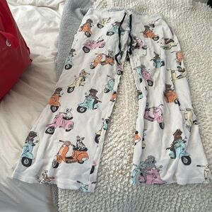 J p salvage pj bottoms dog on mopeds